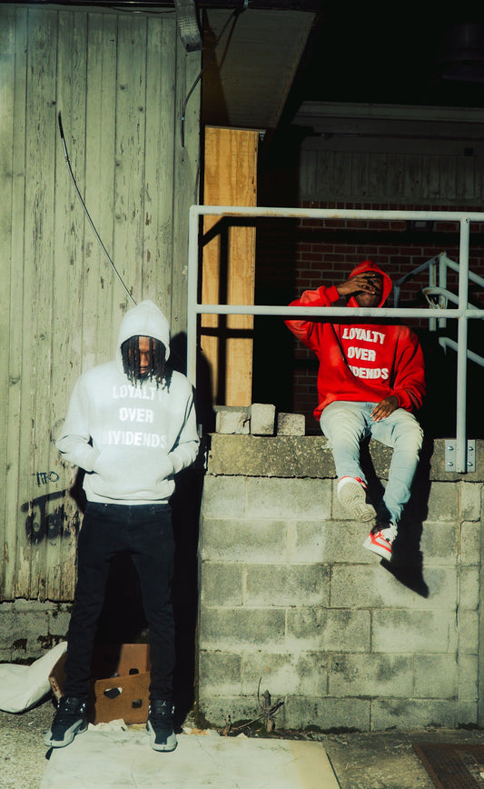 Loyalty Over Dividends "New Wave" Hoodies